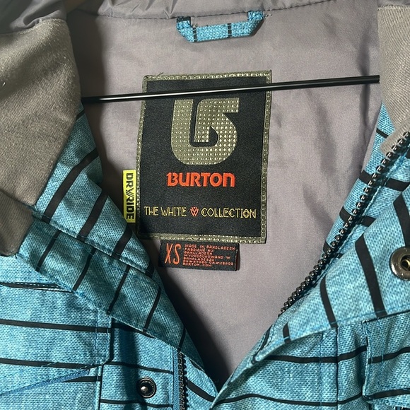 BURTON Men’s DryRide Cannon Jacket XS – Blue – Shaun White Collection - Picture 2 of 11